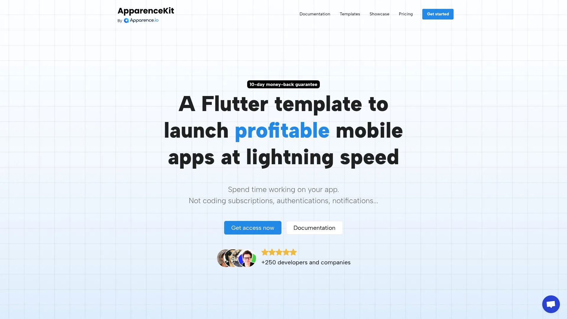 ApparenceKit homepage screenshot